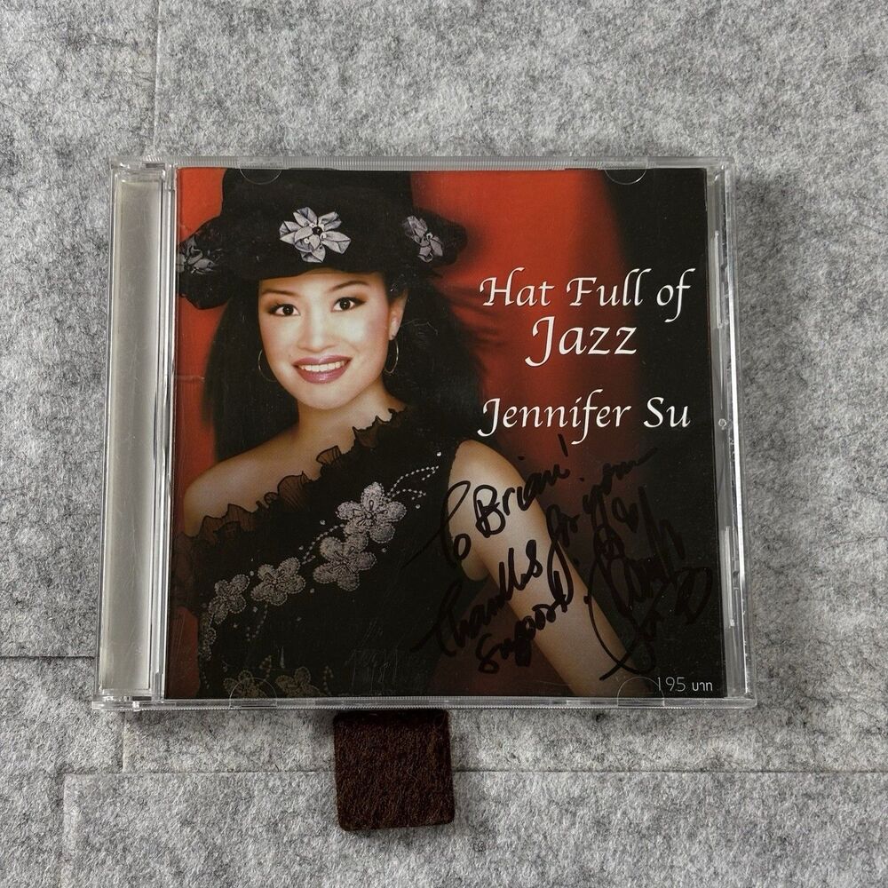 Jennifer Su Hat Full of Jazz CD SIGNED Autographed Jazz Vocal Album